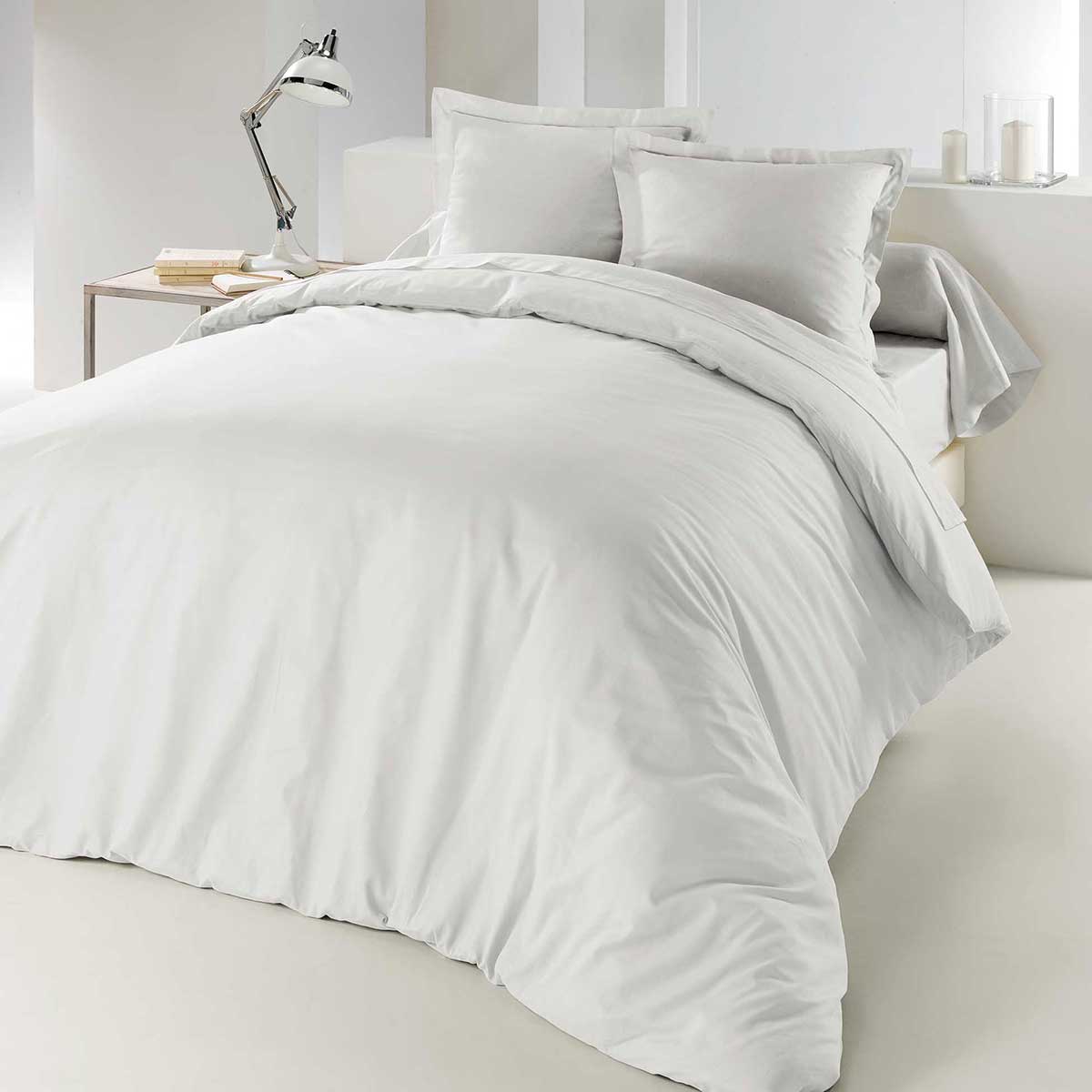 Coup de coeur : Housse de Couette Unie en Coton 57 Fils/cm2