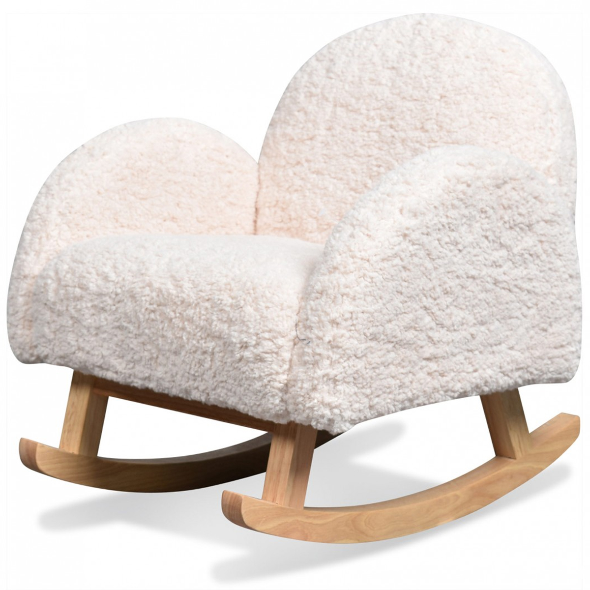 fauteuil à bascule enfant à bouclette