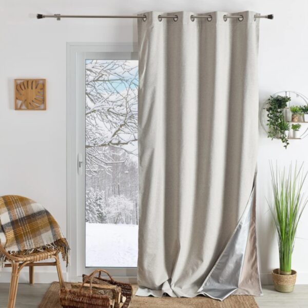 rideau thermique été hiver