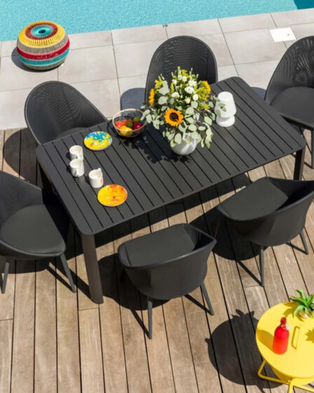 salon de jardin en aluminium