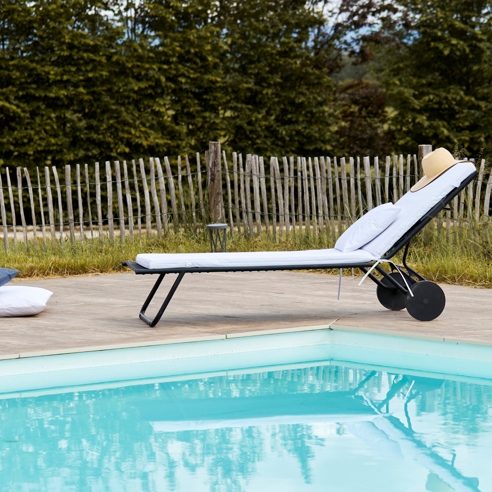 matelas bain de soleil extérieur imperméable