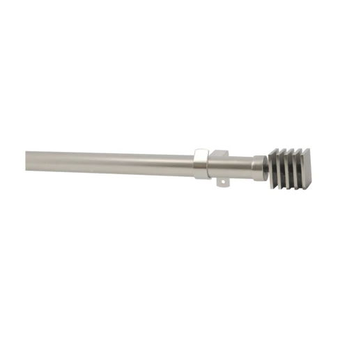 KIT D28/25 120-210 OPERA NICKEL MAT 120 à 210 cm Argent Mat