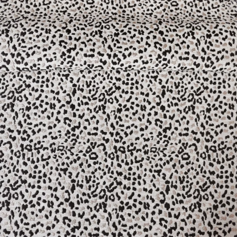 Tissu jacquard ameublement  motif panthère