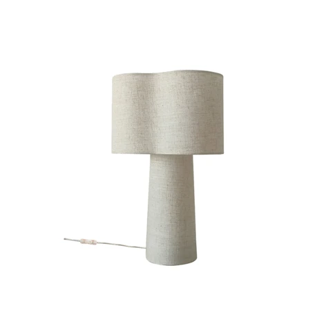 lampe à poser en toile