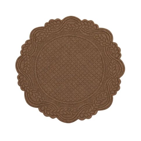 Mantel individual redondo lavable