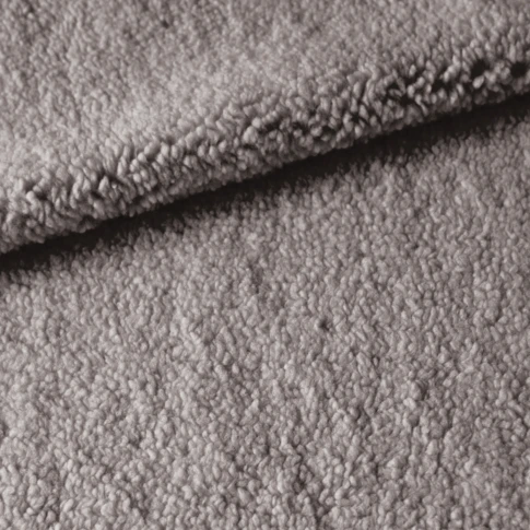 Tissu sherpa effet peau de mouton