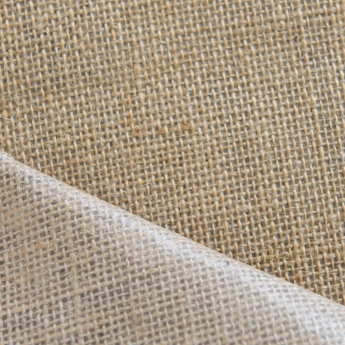 Tissu toile de jute enduite 380g/m2