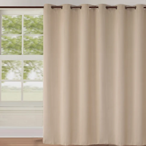 Rideau occultant col beige