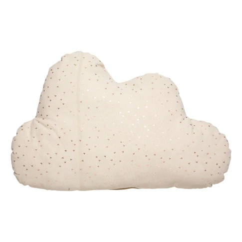 Coussin enfant nuage beige
