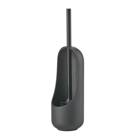 Brosse WC design 12 x 12 x 41 cm Noir