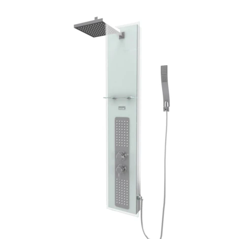 Colonne de douche col blanc
