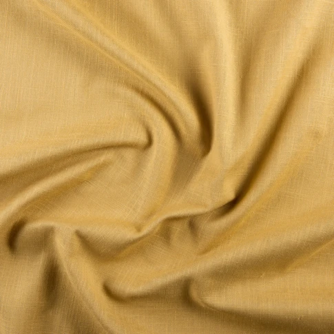 Tissu aspect lin 280 cm Jaune