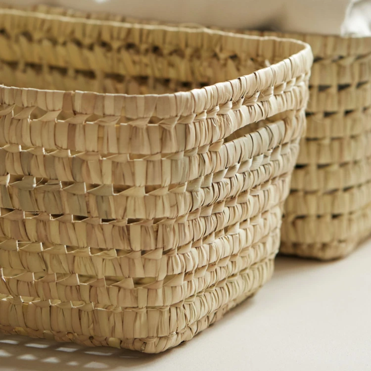 Cesta de almacenaje rectangular Palm