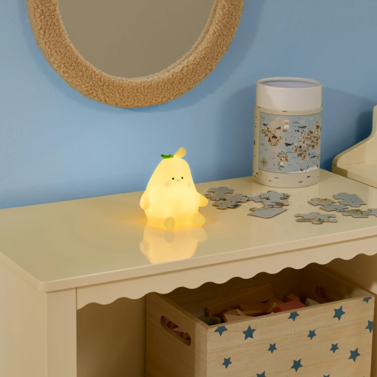 Veilleuse poire enfant rechargeable