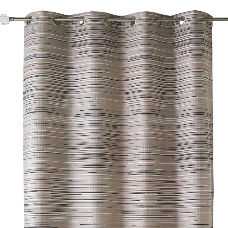 Jacquard-Lichtvorhang mit grafischen Mustern