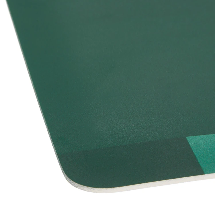 Set de table rectangulaire avec inscription champion