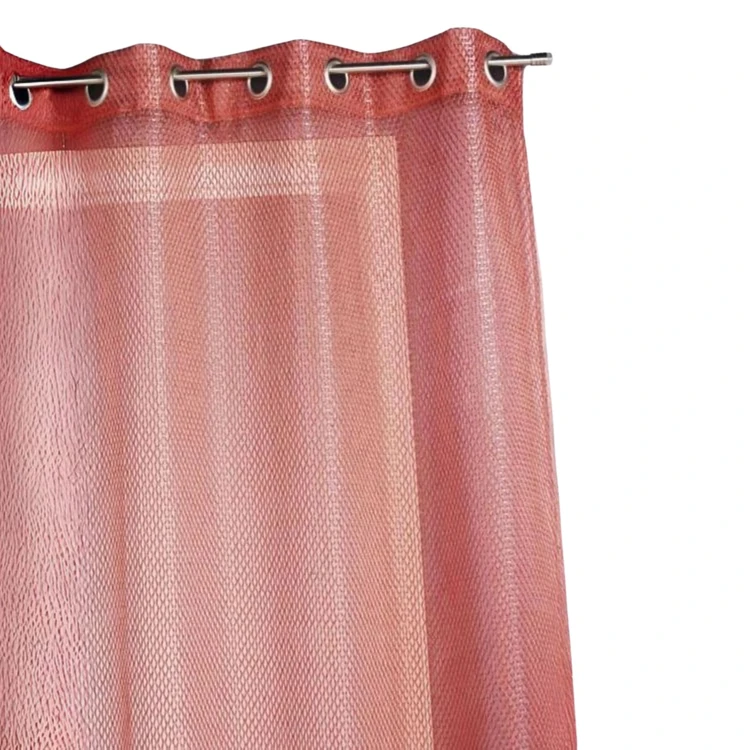 Organza-Vorhang mit Netzoptik