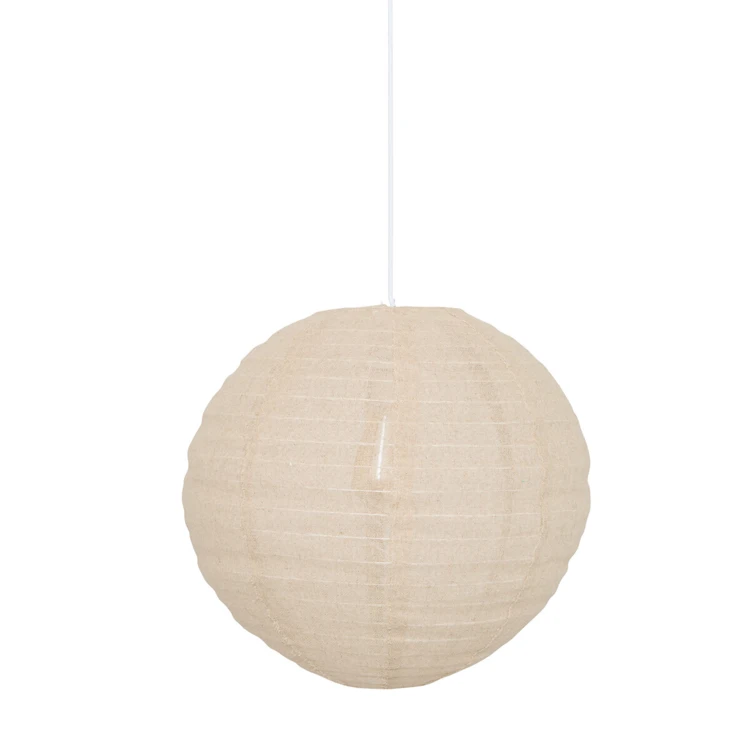 Farol japonés de lino – 35 cm
