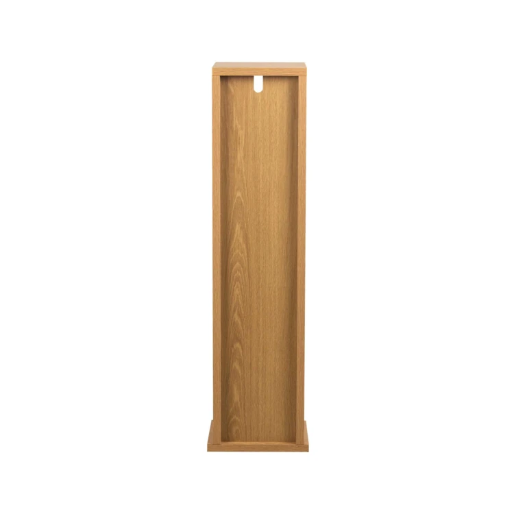 Toilettenpapierhalter mit Stauraum und gerillter Tür