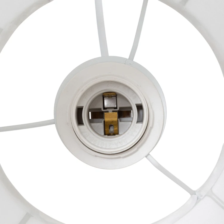 Suspension en coton blanc