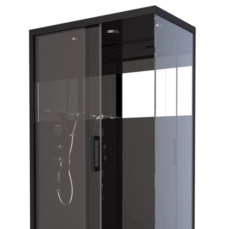 Cabine de Douche Black Mirror 2 Rectangle