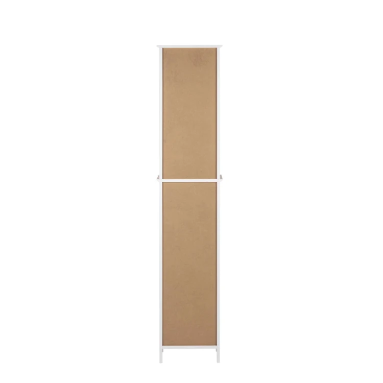 Badezimmerschrank mit Lamellentür und Stauraum