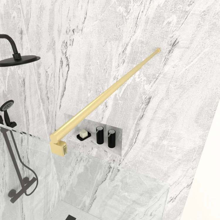 Barre de fixation extensible 70 à 100 cm pour douche italienne