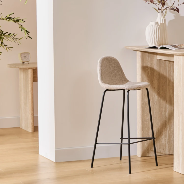 Lot de 2 tabourets de bar haut