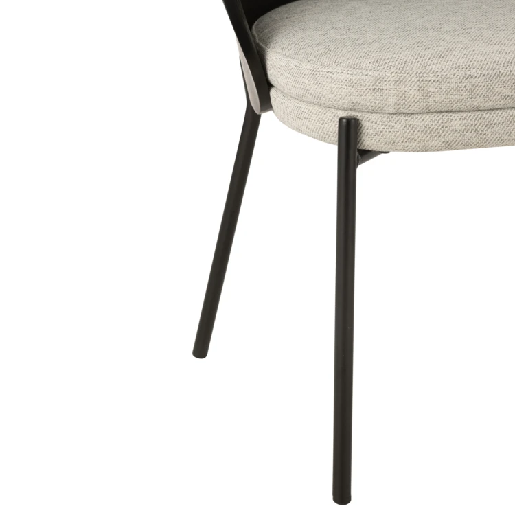Chaise design bois et métal