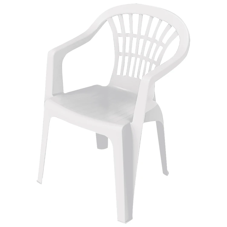 Salon de jardin en résine – Table ovale et 4 fauteuils