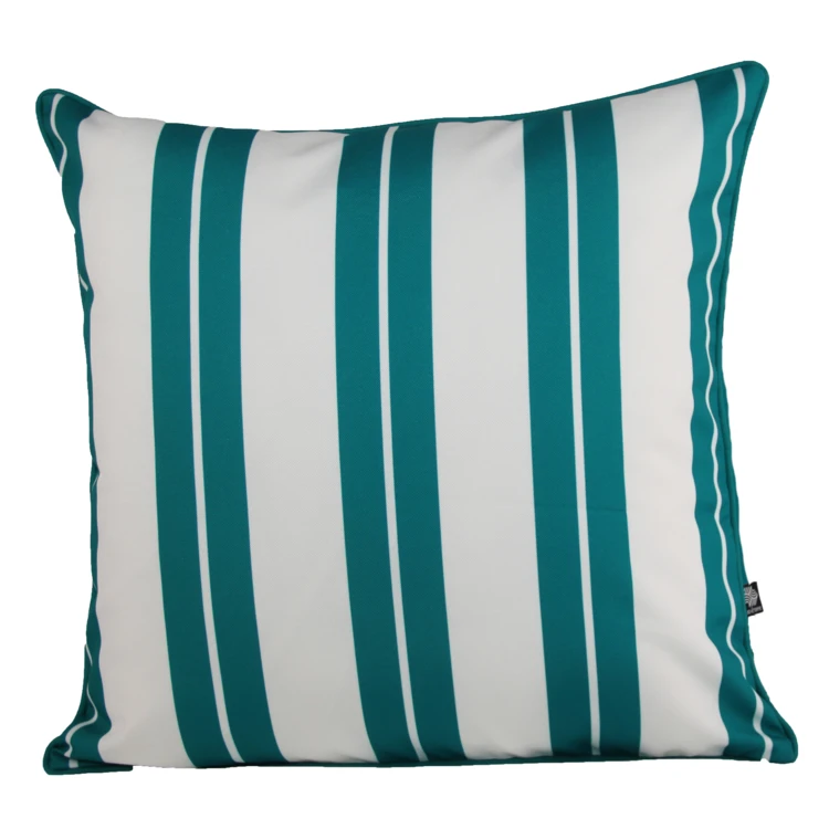 Coussin extérieur à rayures