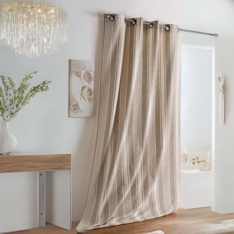 Tenda a strisce verticali in cotone