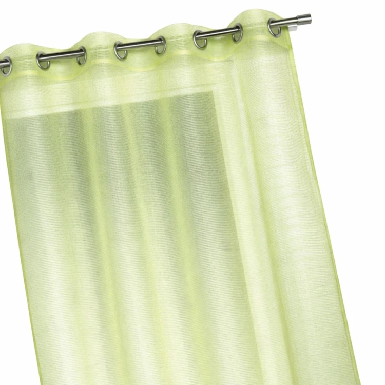 Organza voile met fijne horizontale strepen
