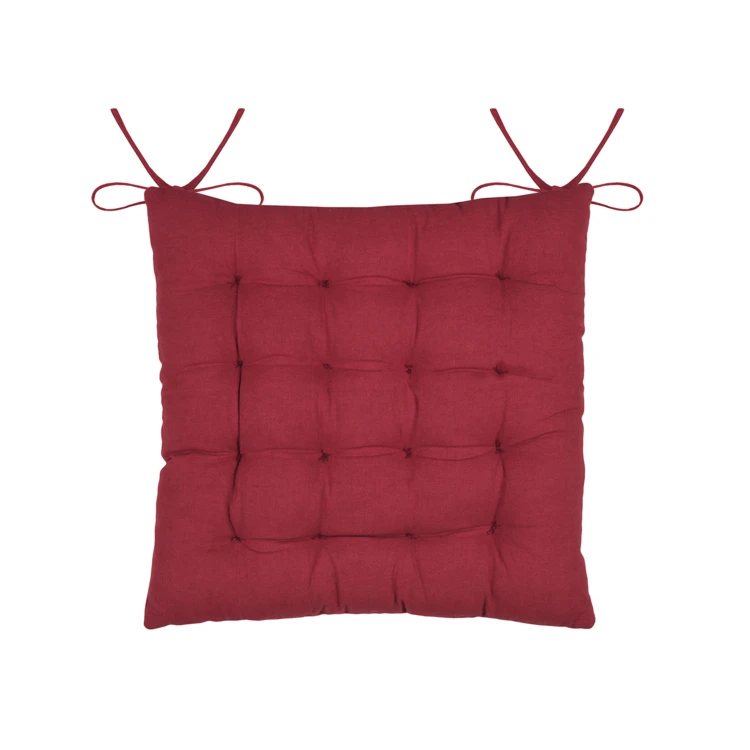 Cojín de silla estilo chalet tradicional en algodón