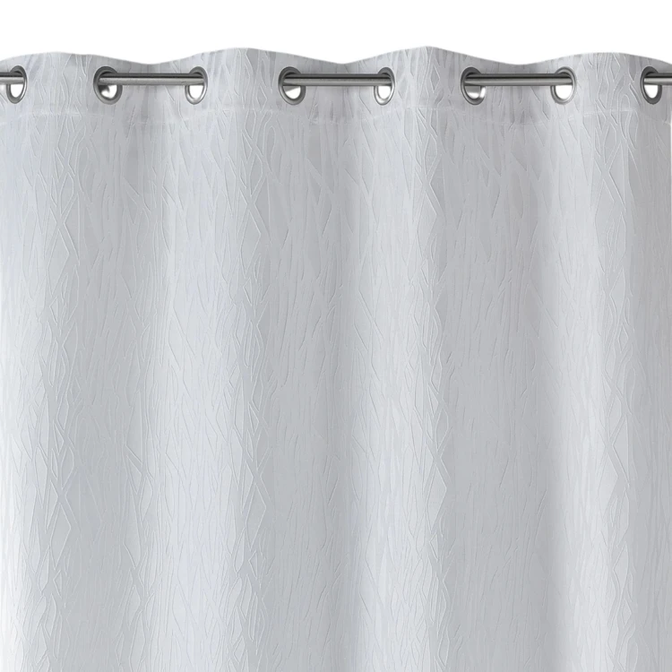 Cortina difusora de jacquard estampado