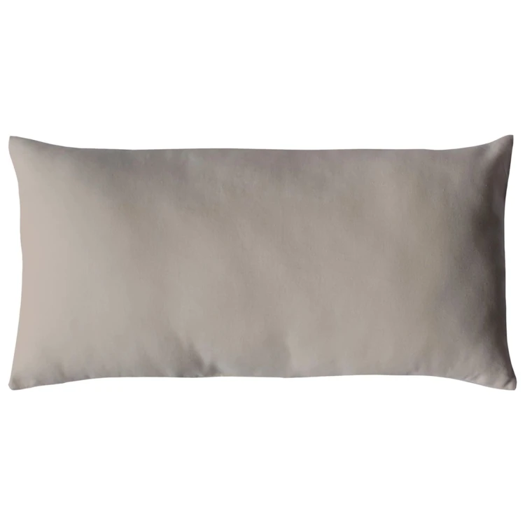 Coussin non déhoussable en coton uni