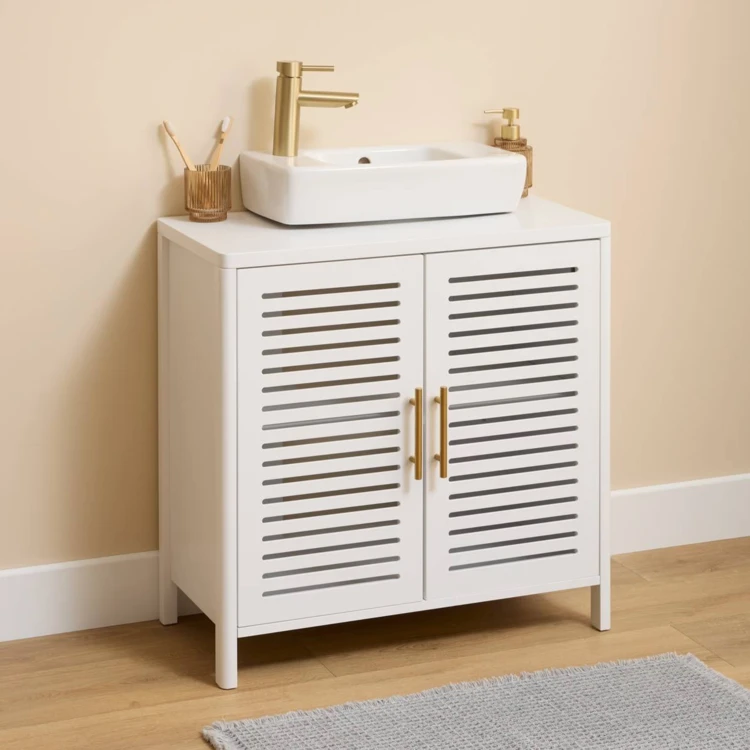 Mueble de baño con dos puertas