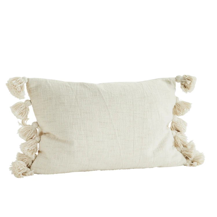 Housse de coussin 100% coton rustique MADAM STOLTZ