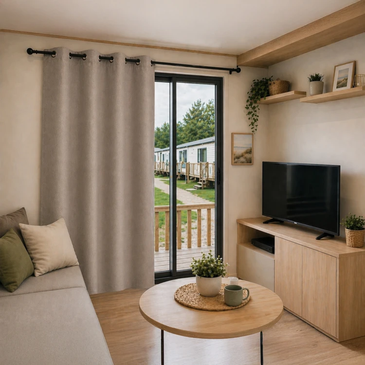 Cortinas opacas especiales para ventanas y ventanales de autocaravanas
