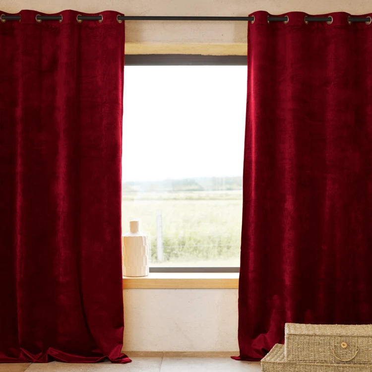 Rideau Ignifugé  M1 en velours premium