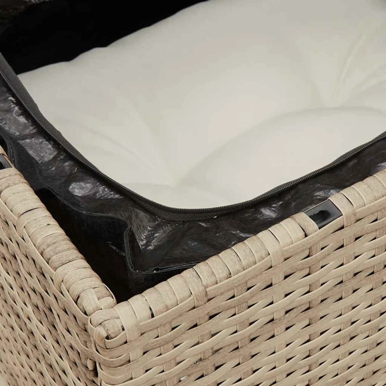 Fauteuil de jardin modulaire avec rangement