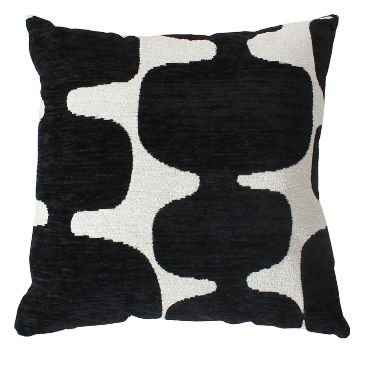 Cuscino decorativo moderno in jacquard sfoderabile