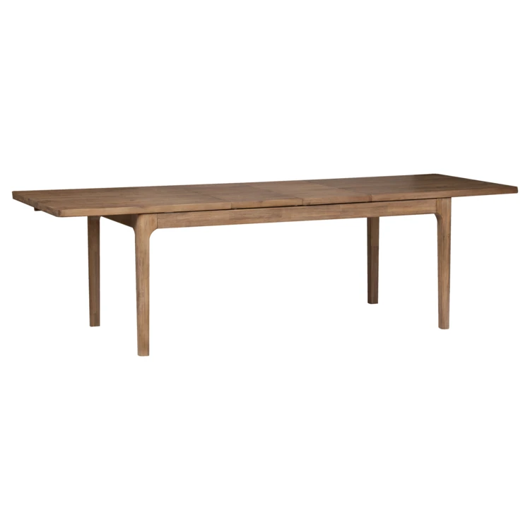 Table à manger extensible en acacia massif avec allonges