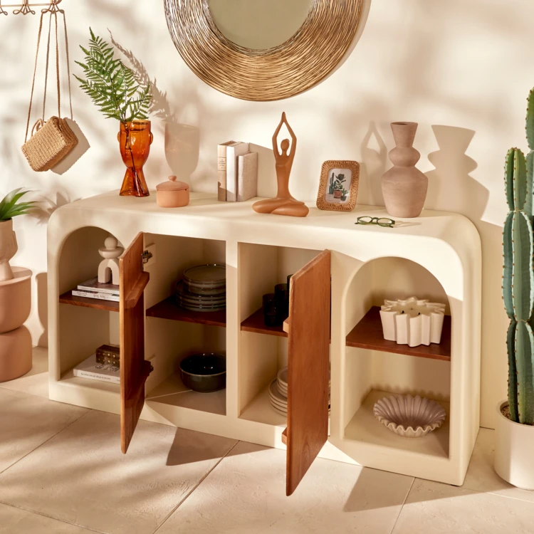Buffet en bois de manguier