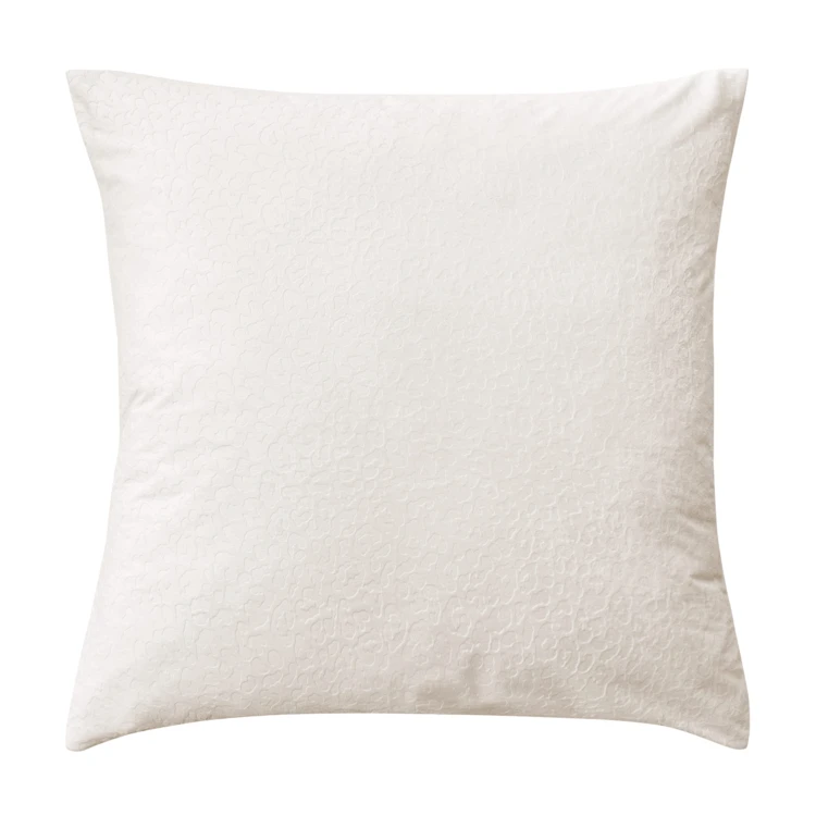 Set da letto a 3 pezzi in velluto goffrato color fulvo: copripiumino + federe