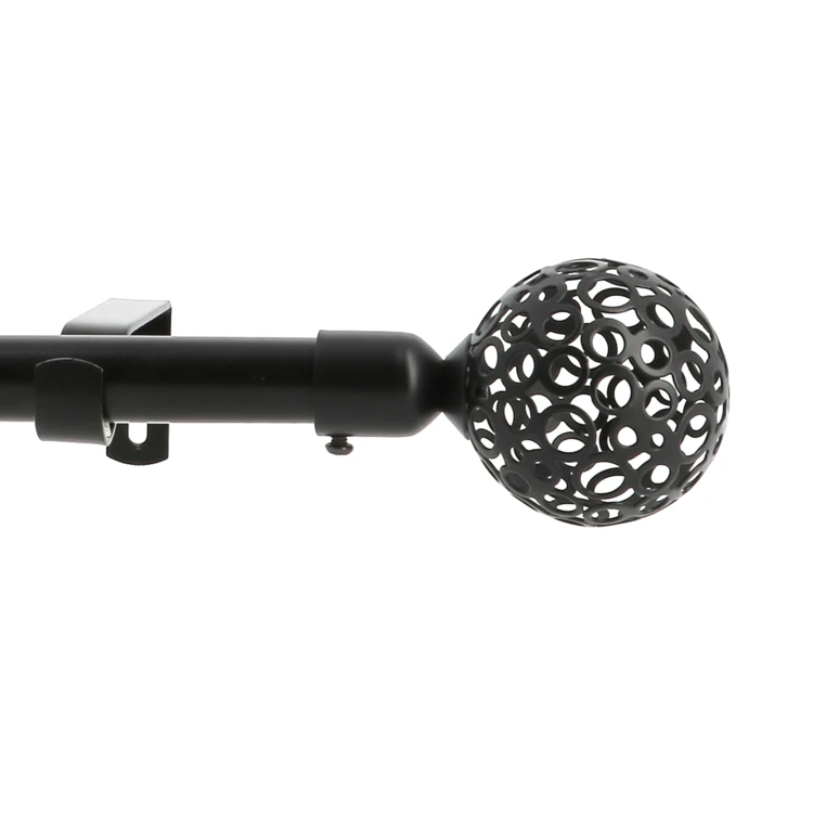 Kit de tringle extensible en métal avec embouts sphériques  D19/16 mm