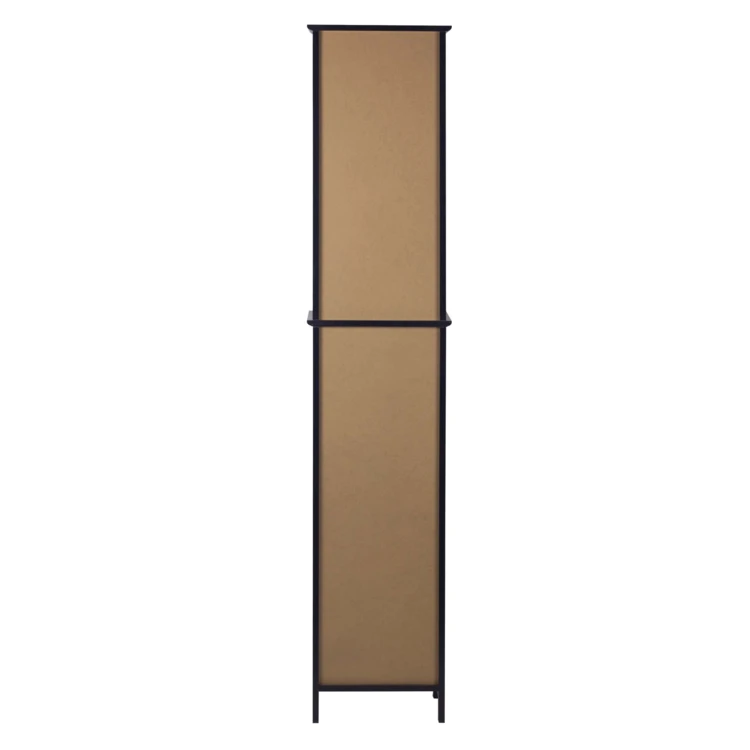 Badezimmerschrank mit Lamellentür und Stauraum