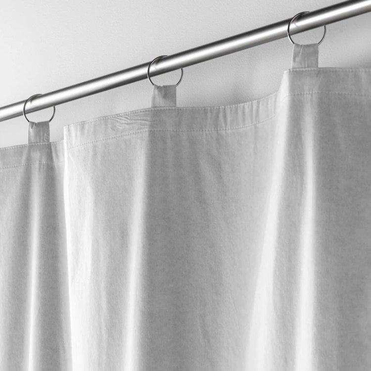 Forro térmico com argolas para cortinados