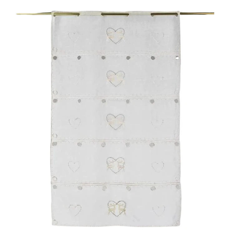 Modulable brodé motifs de rennes et coeurs