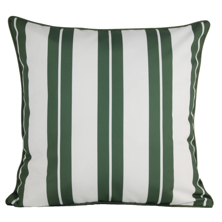 Coussin extérieur à rayures
